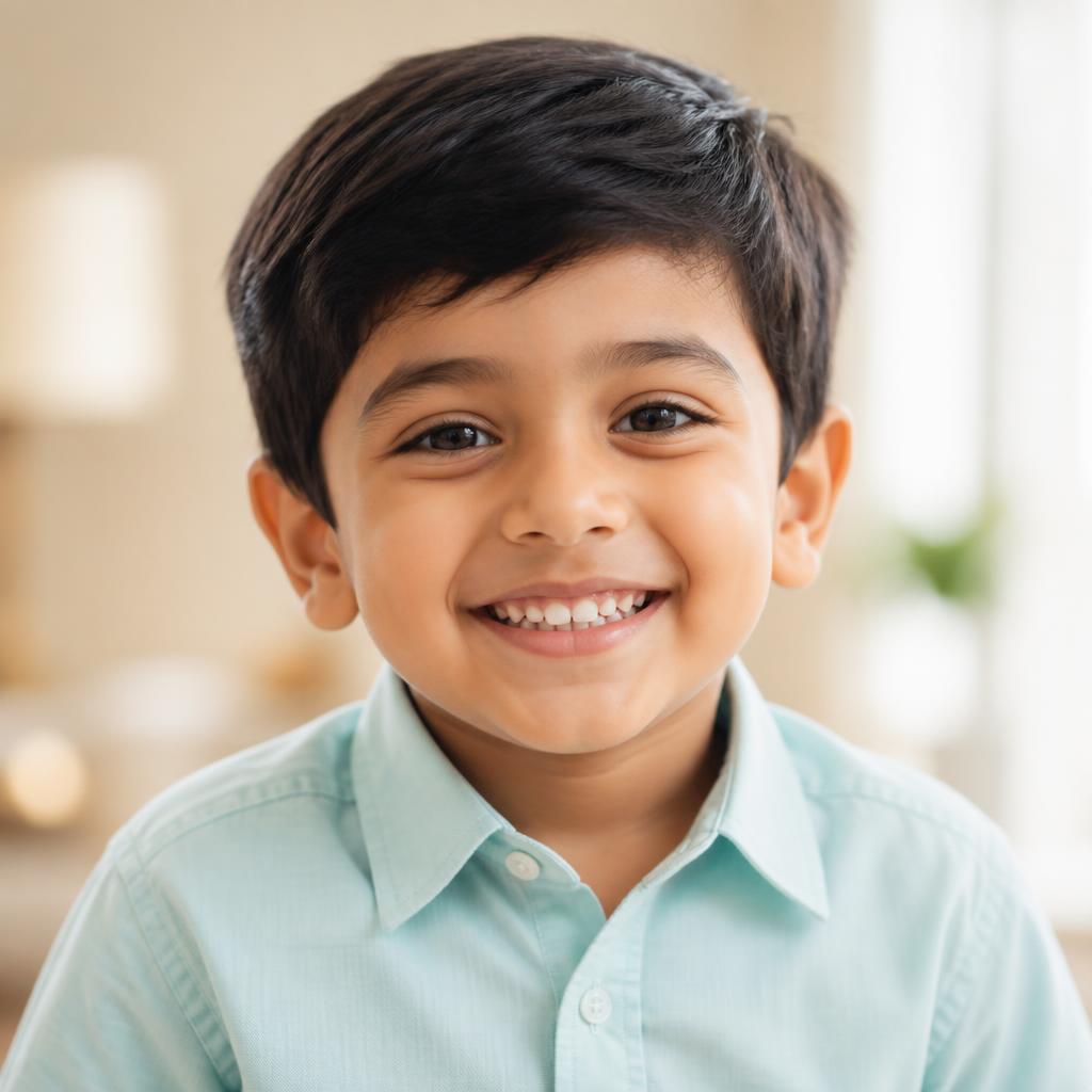 A happy young child at a Little Elly preschool
